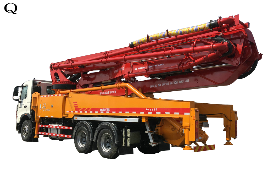 小型混凝土泵（bèng）車，科（kē）尼樂天泵，小（xiǎo）型泵車