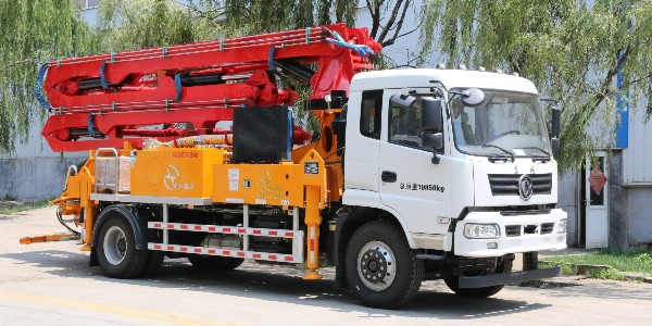 科尼樂混凝土臂架泵車：垂直輸送的（de）鋼鐵動脈