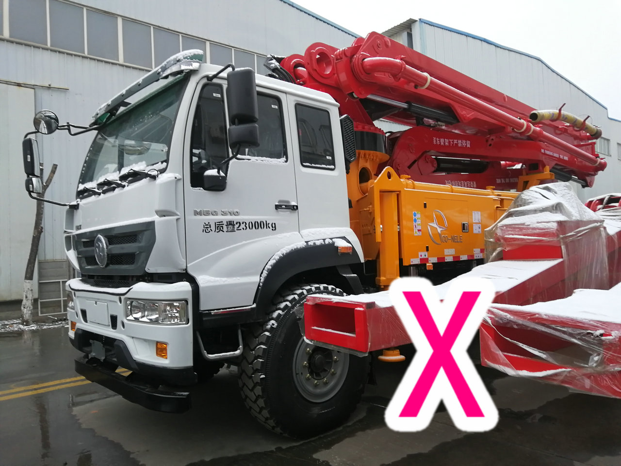 青島小型混（hún）凝土泵車價格 (11)