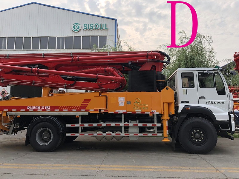 青島（dǎo）小型混凝土泵車價格