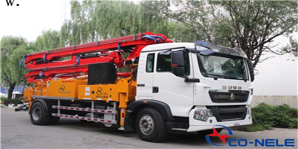 小型混凝土泵車在澆築過程中突然停止怎麽辦？