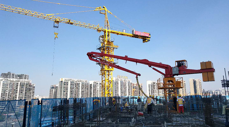 混凝土布料機築造高樓-科尼（ní）樂集團，您正確的（de）選擇