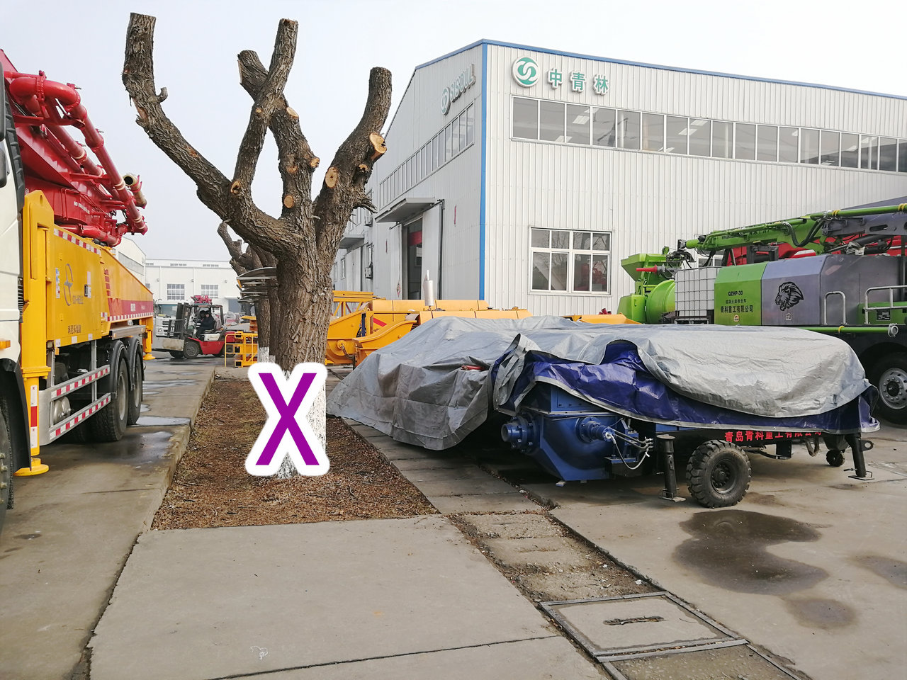 青島小型混（hún）凝土泵車價格（gé） (16)