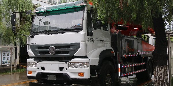 長臂架泵車在施工時的幾點注意細節（jiē）