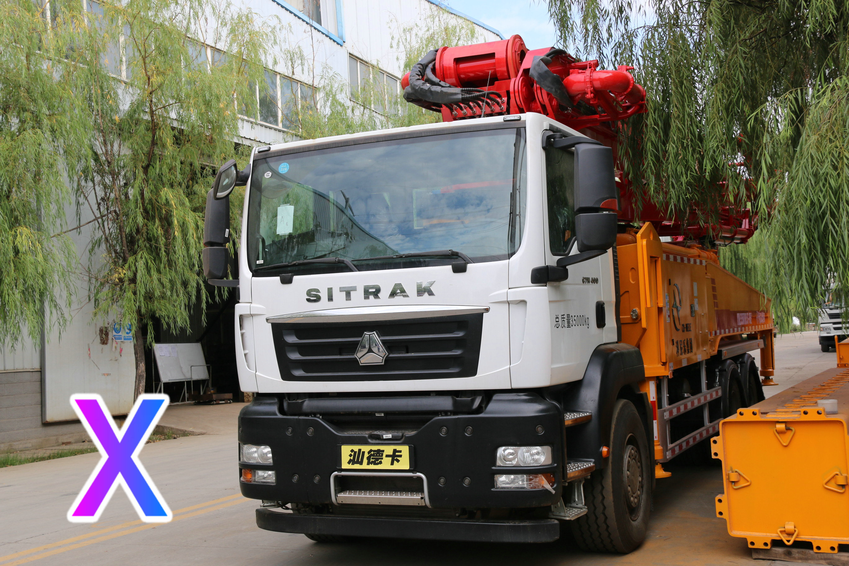 小（xiǎo）型混凝土泵車