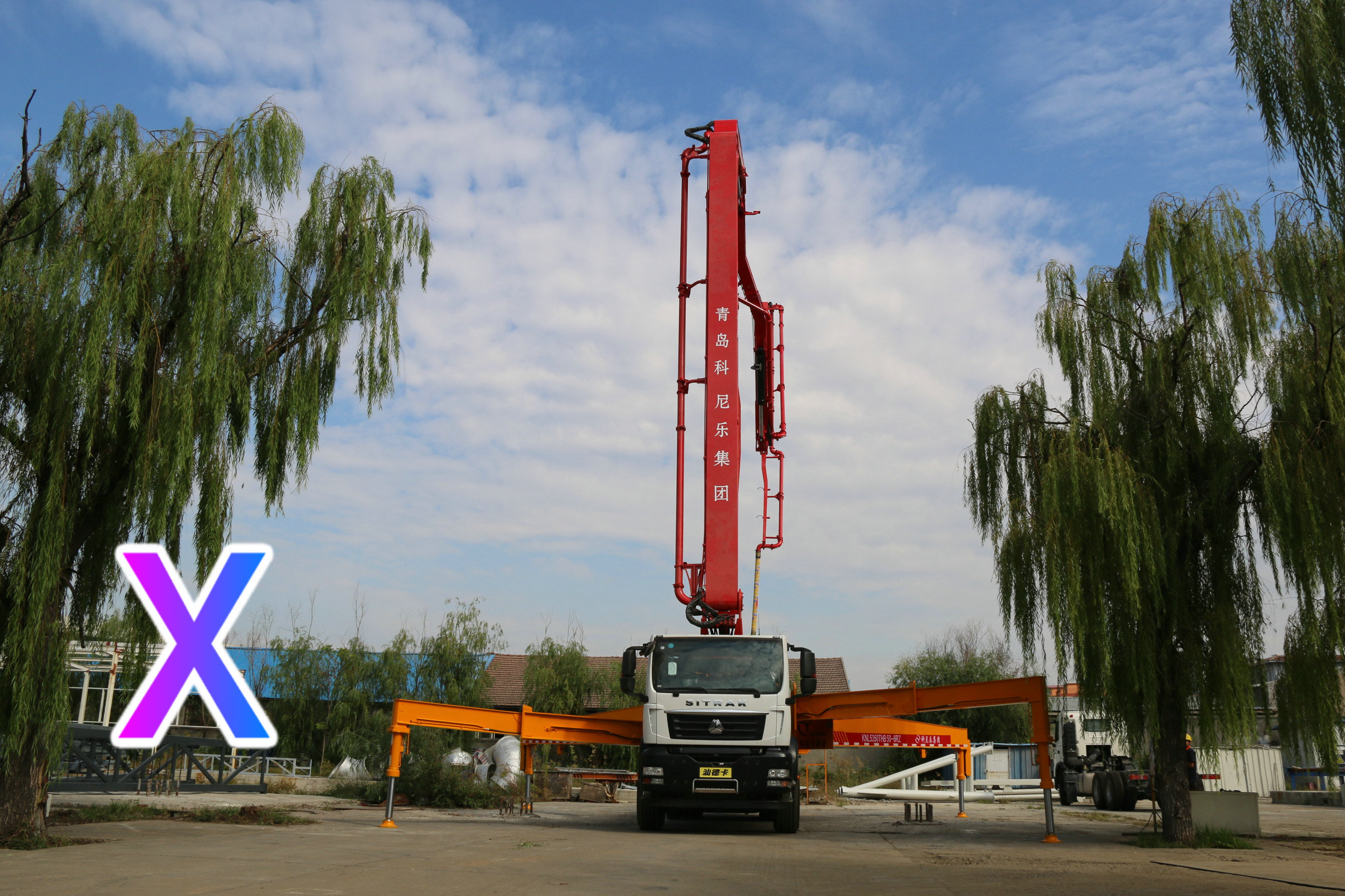 小型混凝土泵（bèng）車