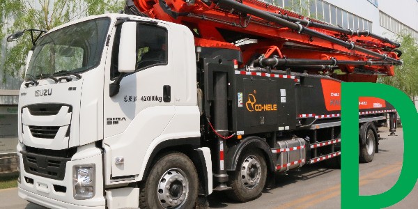 泵車的回轉係統排油