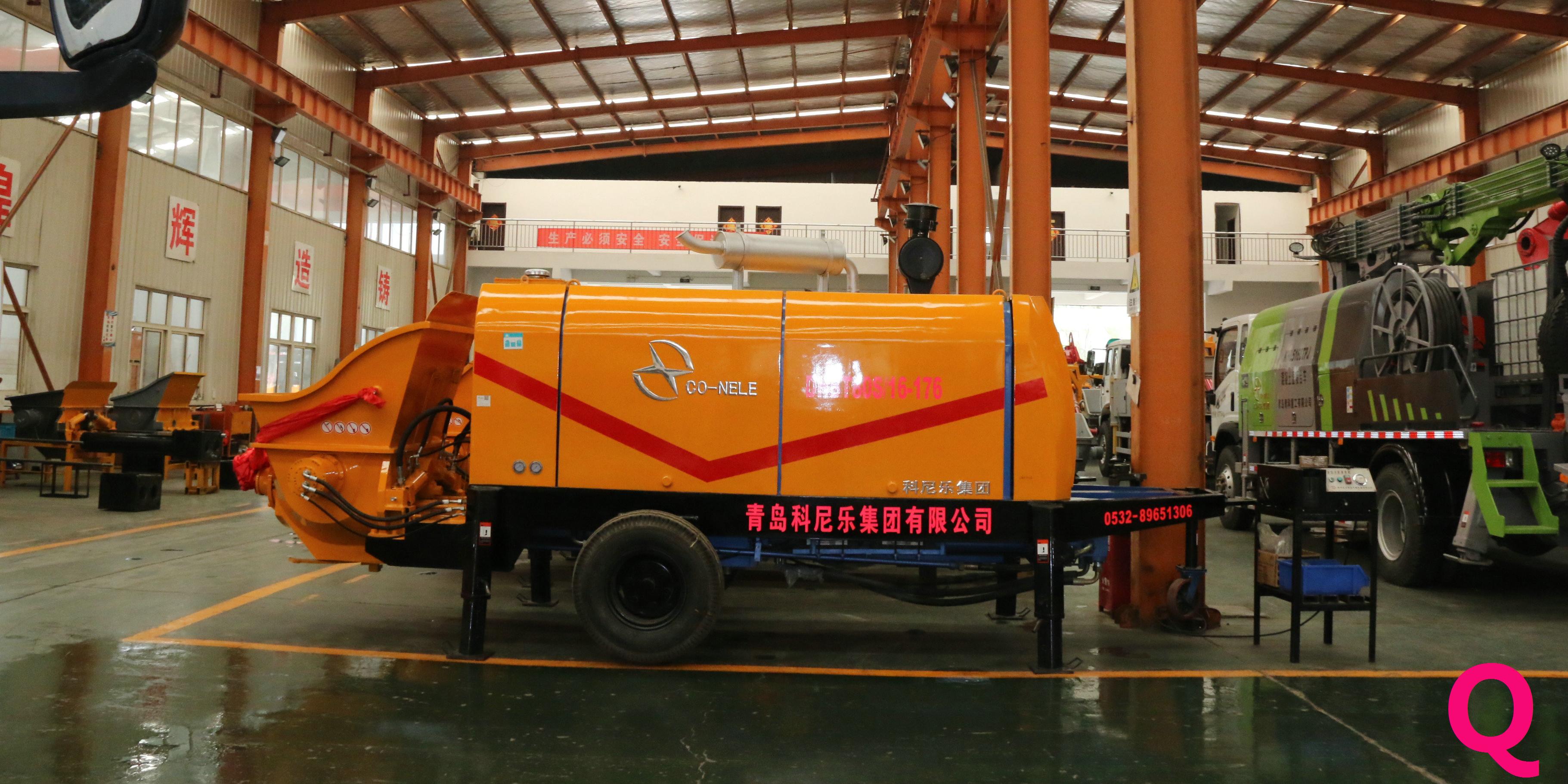 混凝土泵施工細節（jiē）