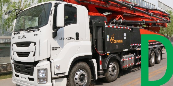 排油時需考慮泵車大臂油缸所容納（nà）油液