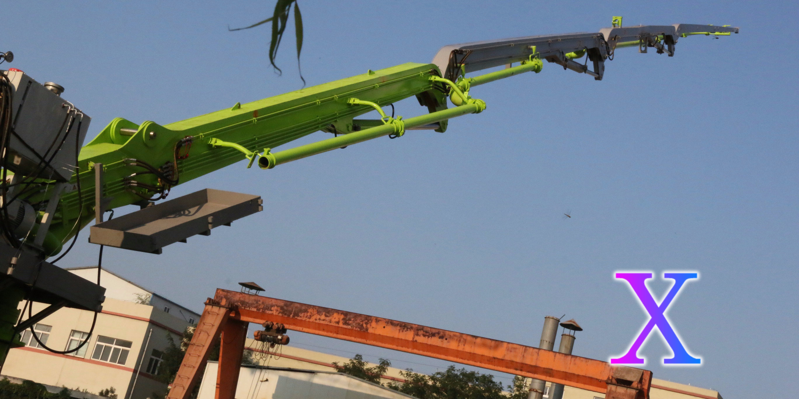 科尼（ní）樂混凝土布料機之獨立式液壓布料機