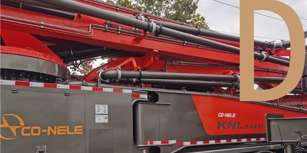 作業後臂（bì）架應完全收回在臂架支架上