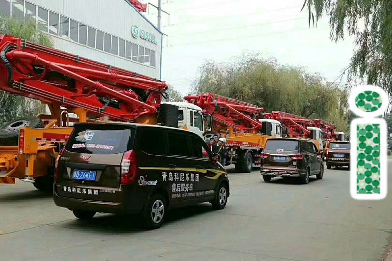 青島小型混（hún）凝土泵車價格