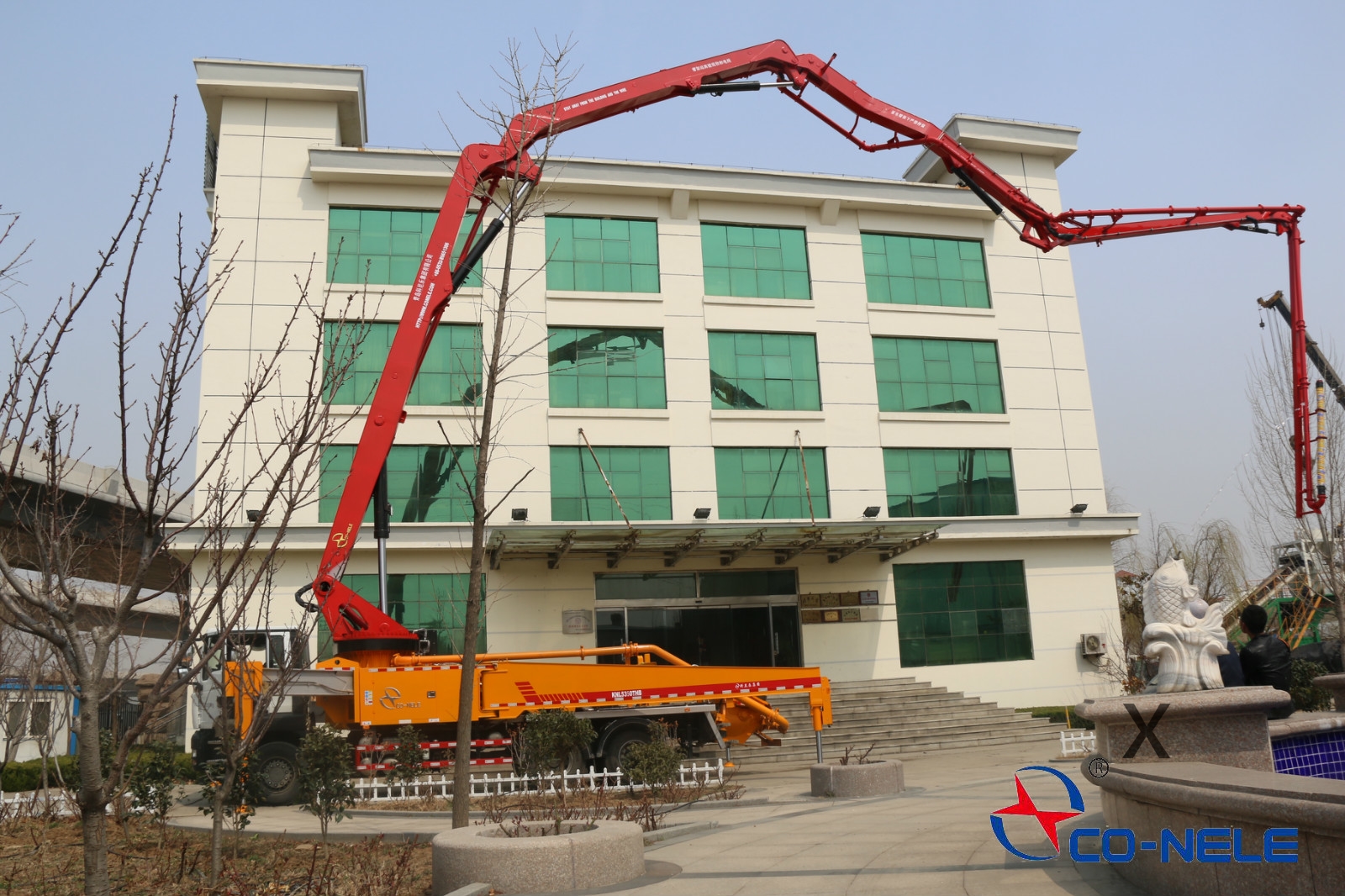 重汽（qì）47米50米混凝土泵車