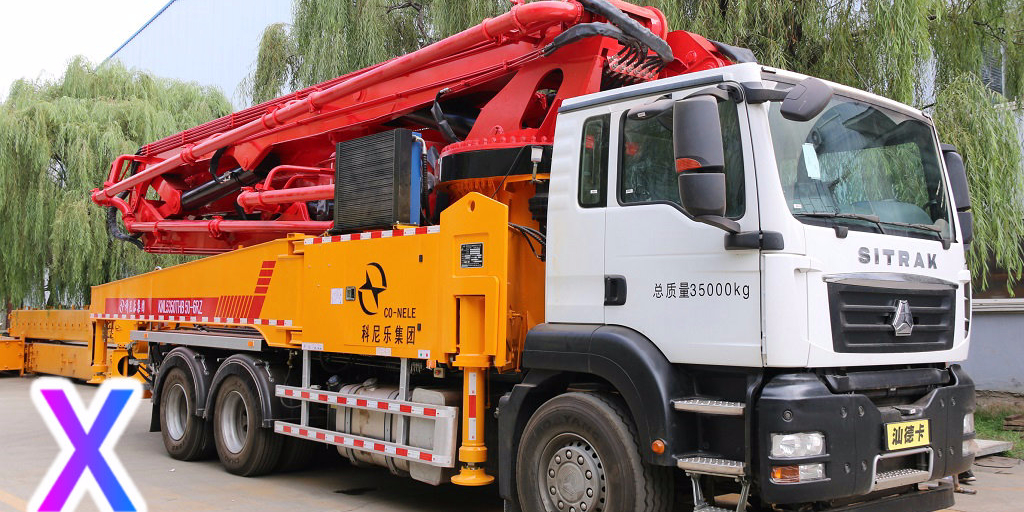 小型混凝土泵（bèng）車有效去除零件上油汙的方法——科尼（ní）樂