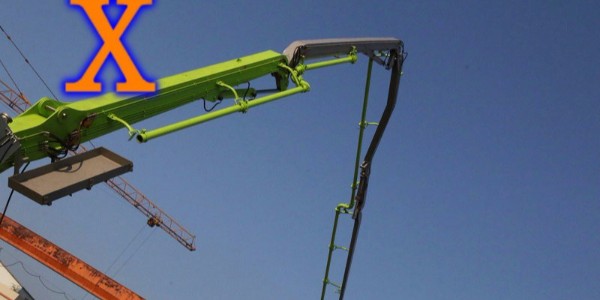 混凝土泵（bèng）與混凝土布（bù）料機兩大戰神完美（měi）結合，讓您的工程完（wán）美收工