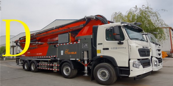 一台泵車（chē）是如何將水泥泵送上去的？