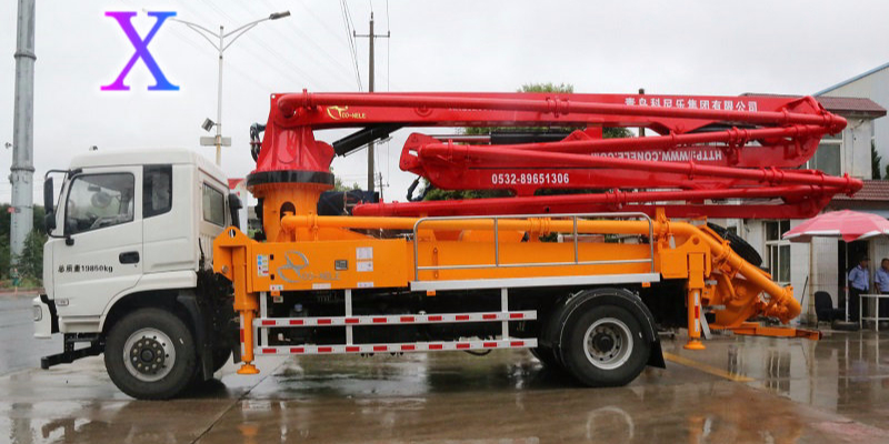 科尼樂小型混凝土泵車日常（cháng）使用保養方法