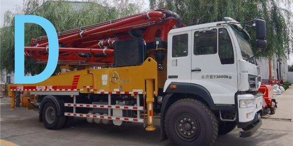 泵車（chē）泵機出口管路鋪設要牢固